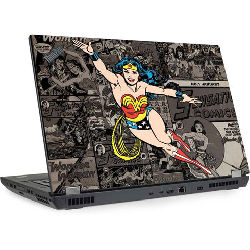 DC Comics Wonder Woman Vintage pose pattern Lenovo ThinkPad Skin