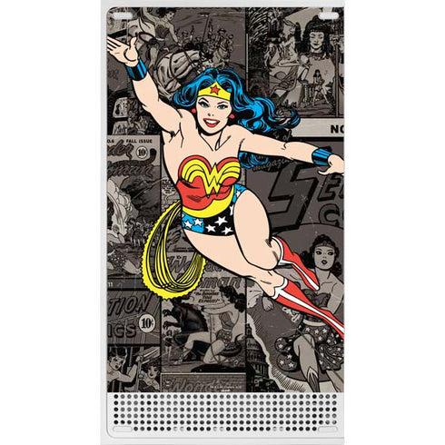 DC Comics Wonder Woman Vintage pose pattern Xbox Series S Bundle Skin