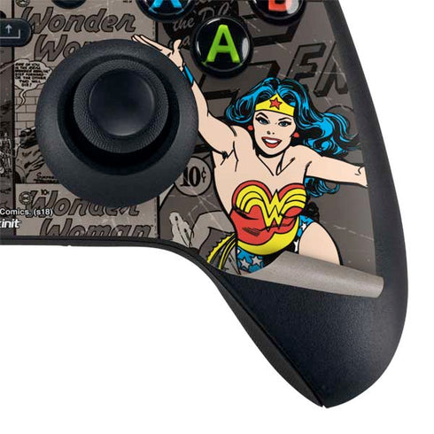 DC Comics Wonder Woman Vintage pose pattern Xbox Series X Bundle Skin