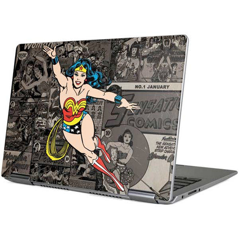 DC Comics Wonder Woman Vintage pose pattern Yoga 710 14in Skin