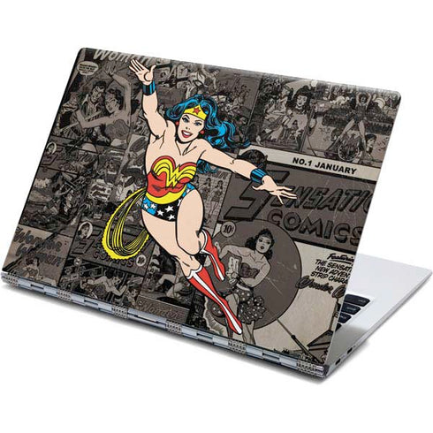 DC Comics Wonder Woman Vintage pose pattern Yoga 910 2-in-1 14in Touch-Screen Skin