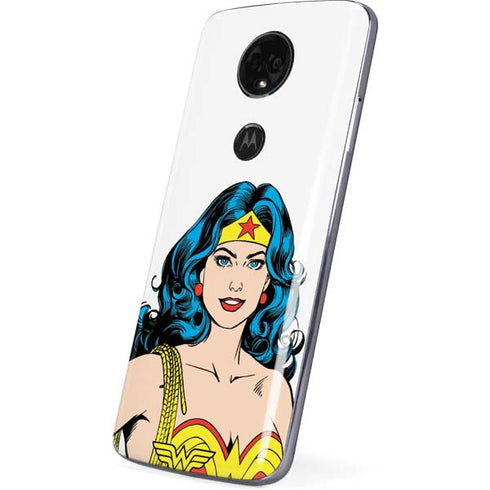 DC Comics Wonder Woman Classic Art Pose Moto E5 Plus Skin