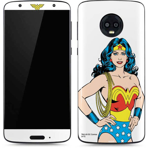 DC Comics Wonder Woman Classic Art Pose Moto G6 Skin