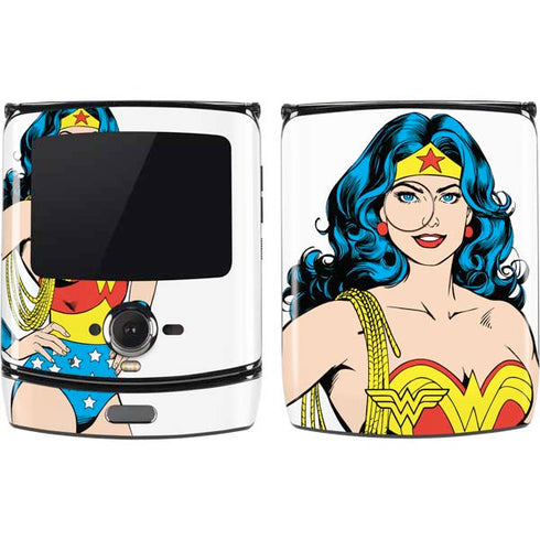 DC Comics Wonder Woman Classic Art Pose Motorola RAZR Skin