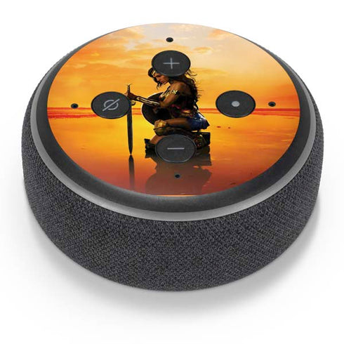 DC Comics Wonder Woman Character Movie Poster Amazon Echo Dot Skin