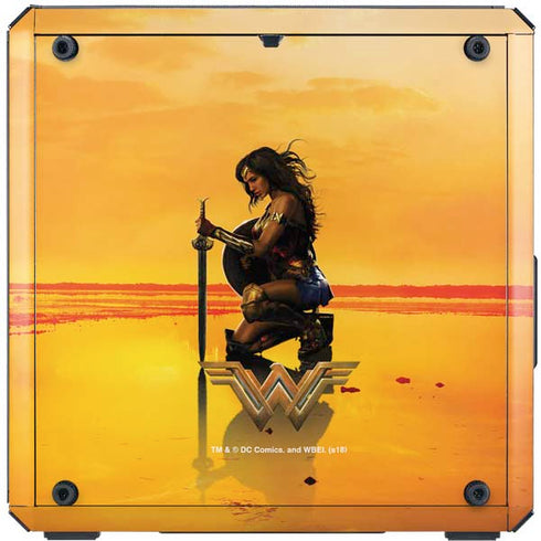DC Comics Wonder Woman Character Movie Poster Cooler Master MasterBox Q300L Mini Tower Skin