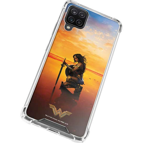 DC Comics Wonder Woman Character Movie Poster Galaxy A12 Clear Case