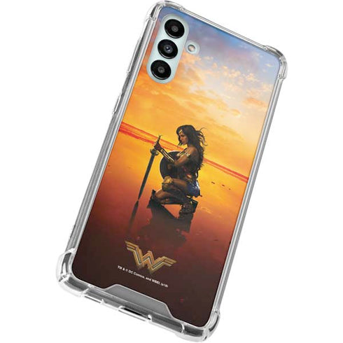DC Comics Wonder Woman Character Movie Poster Galaxy A13 5G Clear Case