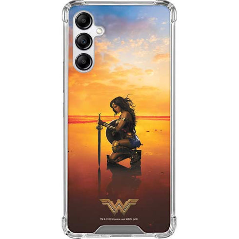 DC Comics Wonder Woman Character Movie Poster Galaxy A14 5G Clear Case