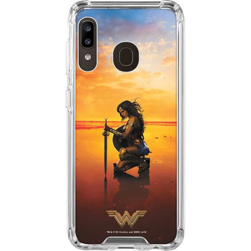 DC Comics Wonder Woman Character Movie Poster Galaxy A30 Clear Case