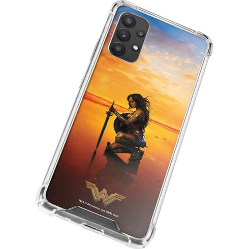DC Comics Wonder Woman Character Movie Poster Galaxy A32 5G Clear Case