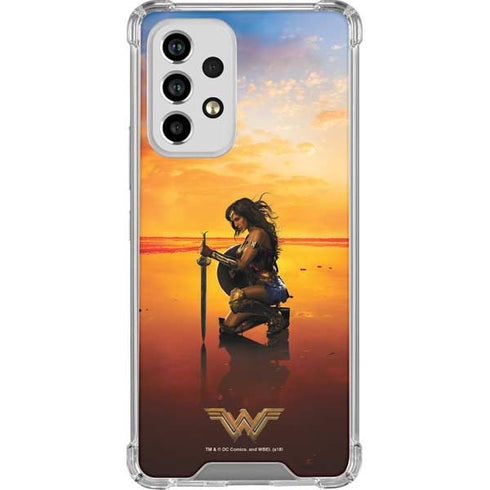DC Comics Wonder Woman Character Movie Poster Galaxy A53 5G Clear Case