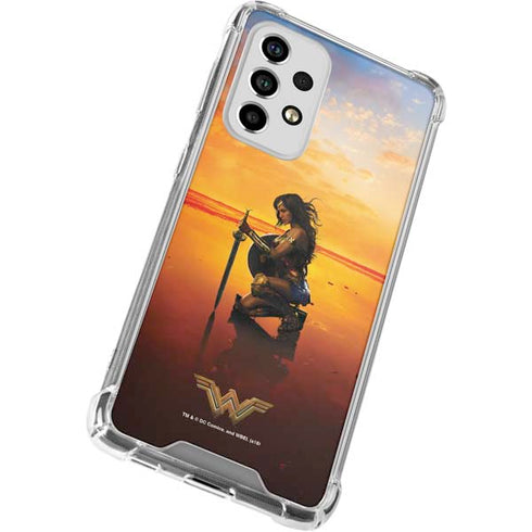 DC Comics Wonder Woman Character Movie Poster Galaxy A53 5G Clear Case