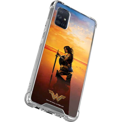DC Comics Wonder Woman Character Movie Poster Galaxy A71 5G Clear Case