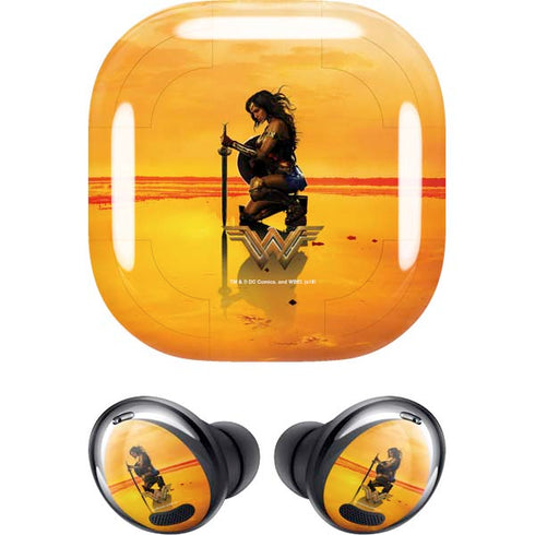 DC Comics Wonder Woman Character Movie Poster Galaxy Buds Pro Skin