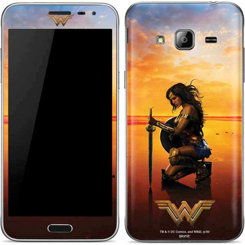 DC Comics Wonder Woman Character Movie Poster Galaxy J3 Skin