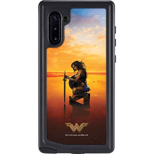 DC Comics Wonder Woman Character Movie Poster Galaxy Note 10 Waterproof Case