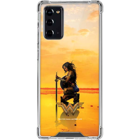 DC Comics Wonder Woman Character Movie Poster Galaxy Note20 5G Clear Case