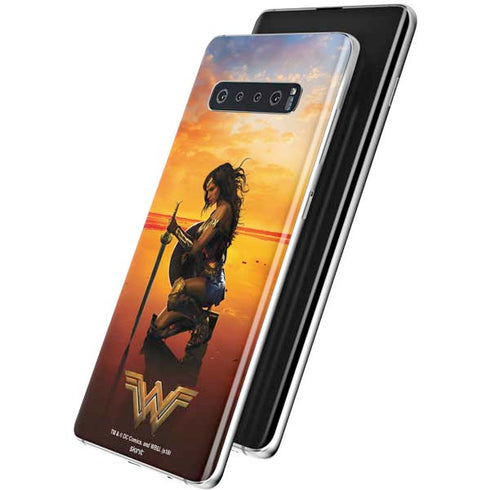 DC Comics Wonder Woman Character Movie Poster Galaxy S10 Plus Skin