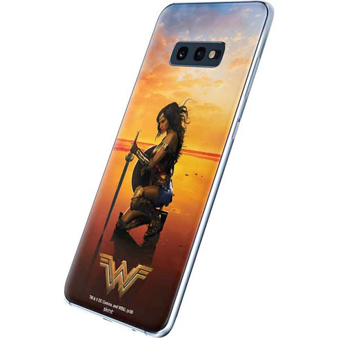 DC Comics Wonder Woman Character Movie Poster Galaxy S10e Skin