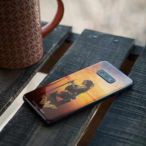 DC Comics Wonder Woman Character Movie Poster Galaxy S10e Skin