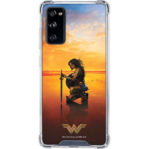 DC Comics Wonder Woman Character Movie Poster Galaxy S20 FE Clear Case