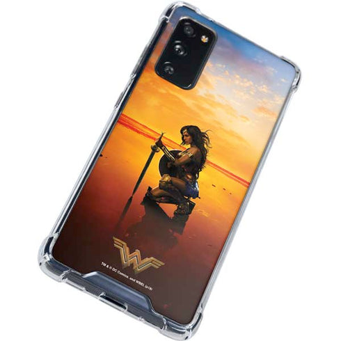DC Comics Wonder Woman Character Movie Poster Galaxy S20 FE Clear Case