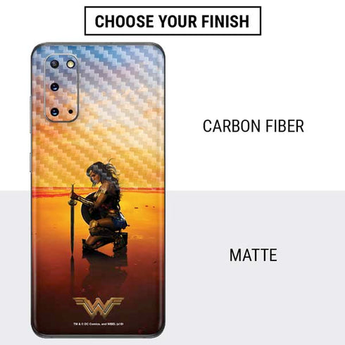 DC Comics Wonder Woman Character Movie Poster Galaxy S20 Skin