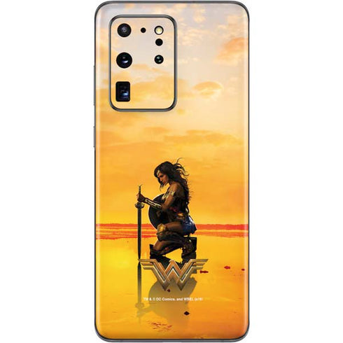 DC Comics Wonder Woman Character Movie Poster Galaxy S20 Ultra 5G Skin