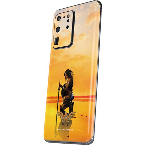 DC Comics Wonder Woman Character Movie Poster Galaxy S20 Ultra 5G Skin