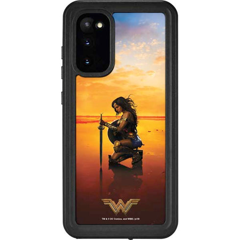 DC Comics Wonder Woman Character Movie Poster Galaxy S20 Waterproof Case