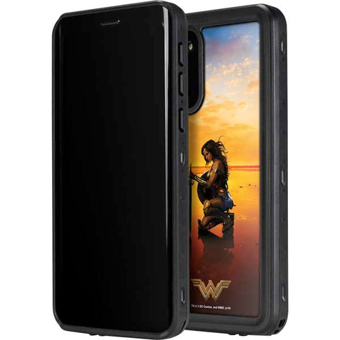 DC Comics Wonder Woman Character Movie Poster Galaxy S20 Waterproof Case
