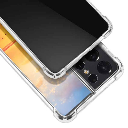 DC Comics Wonder Woman Character Movie Poster Galaxy S21 Ultra 5G Clear Case