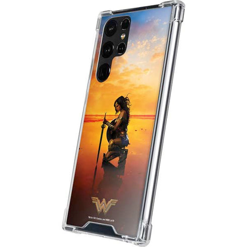 DC Comics Wonder Woman Character Movie Poster Galaxy S22 Ultra Clear Case