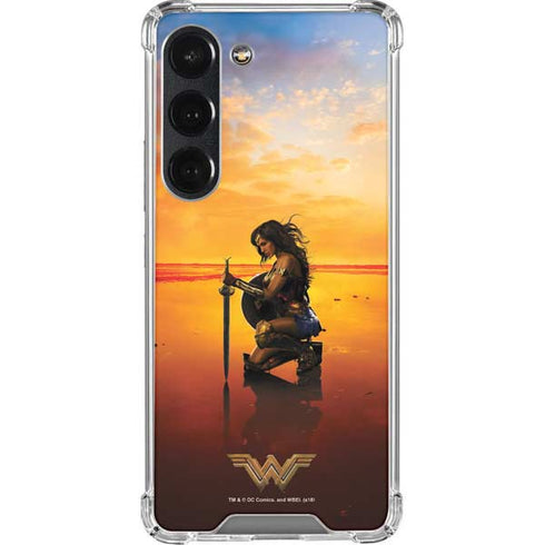 DC Comics Wonder Woman Character Movie Poster Galaxy S23 Clear Case
