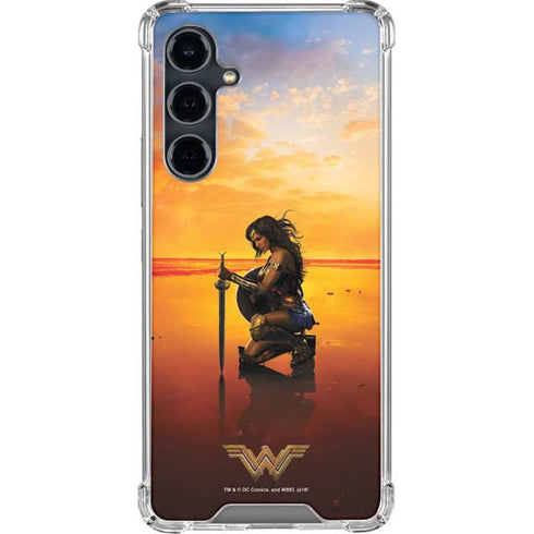 DC Comics Wonder Woman Character Movie Poster Galaxy S23 FE Clear Case