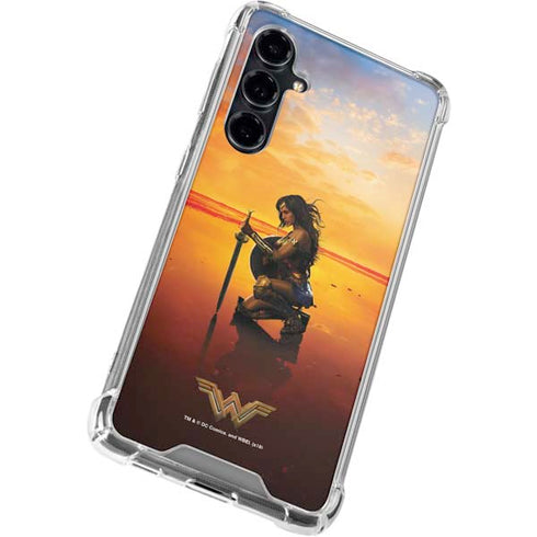 DC Comics Wonder Woman Character Movie Poster Galaxy S23 FE Clear Case