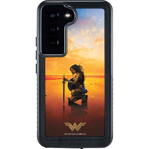 DC Comics Wonder Woman Character Movie Poster Galaxy S23 Waterproof Case