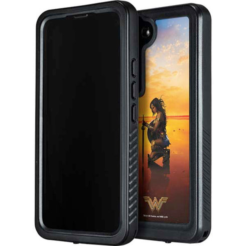 DC Comics Wonder Woman Character Movie Poster Galaxy S23 Waterproof Case