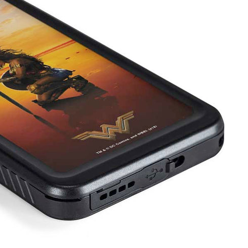 DC Comics Wonder Woman Character Movie Poster Galaxy S23 Waterproof Case