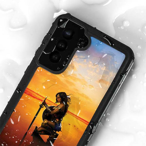 DC Comics Wonder Woman Character Movie Poster Galaxy S23 Waterproof Case