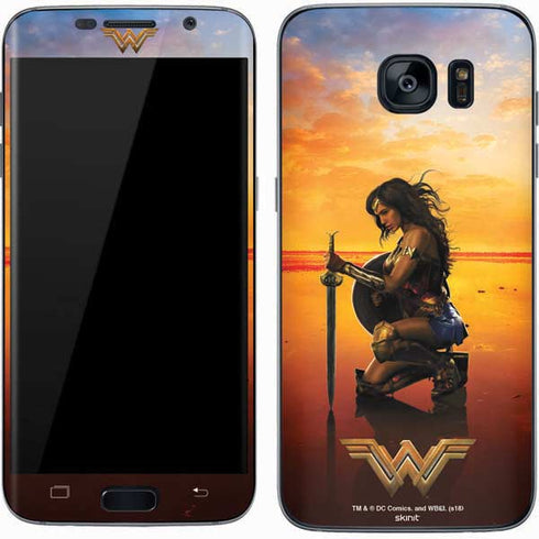 DC Comics Wonder Woman Character Movie Poster Galaxy S7 Skin