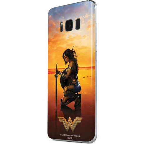 DC Comics Wonder Woman Character Movie Poster Galaxy S8 Skin