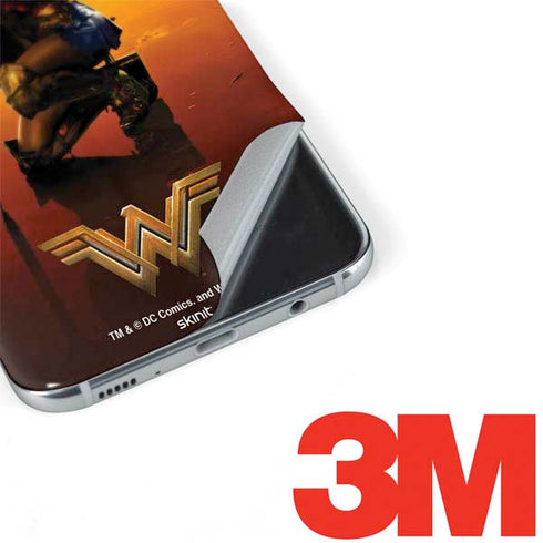 DC Comics Wonder Woman Character Movie Poster Galaxy S8 Skin