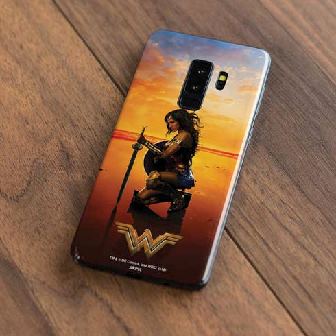 DC Comics Wonder Woman Character Movie Poster Galaxy S9 Plus Skin