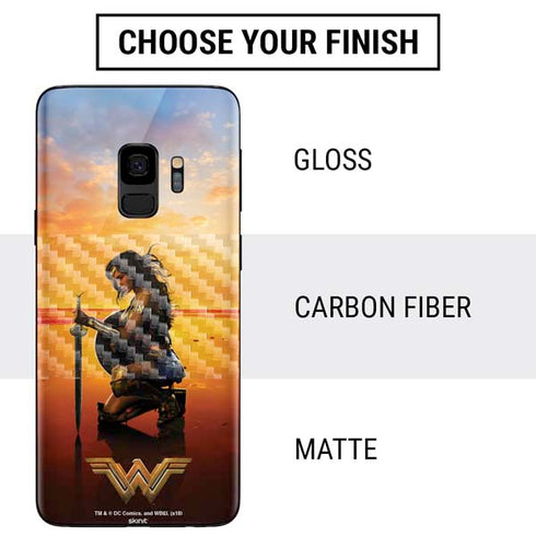 DC Comics Wonder Woman Character Movie Poster Galaxy S9 Skin