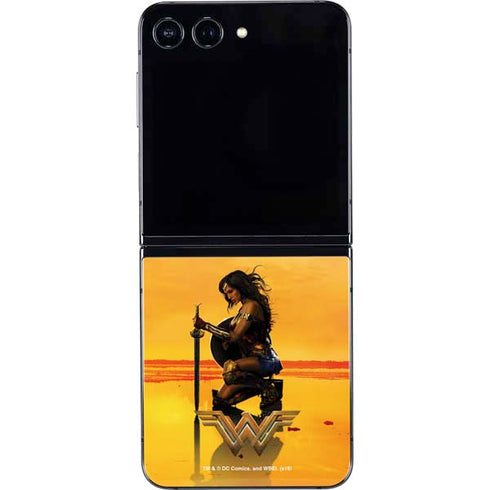 DC Comics Wonder Woman Character Movie Poster Galaxy Z Flip5 5G Skin