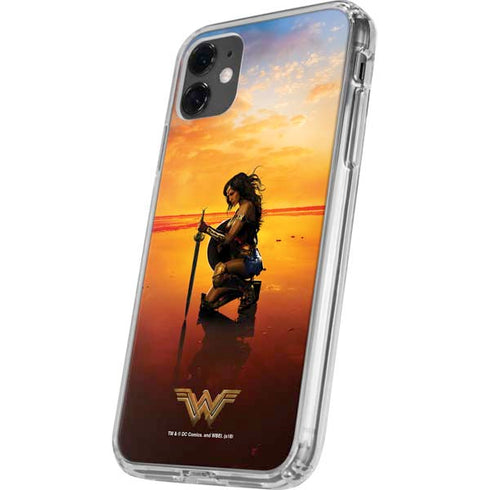 DC Comics Wonder Woman Character Movie Poster iPhone 11 Clear Case
