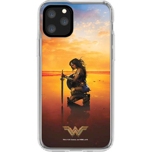 DC Comics Wonder Woman Character Movie Poster iPhone 11 Pro Clear Case