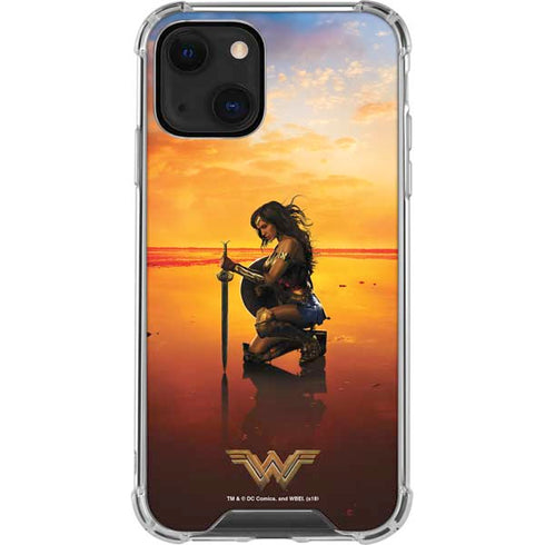DC Comics Wonder Woman Character Movie Poster iPhone 14 Clear Case